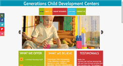 Desktop Screenshot of generationscdc.com